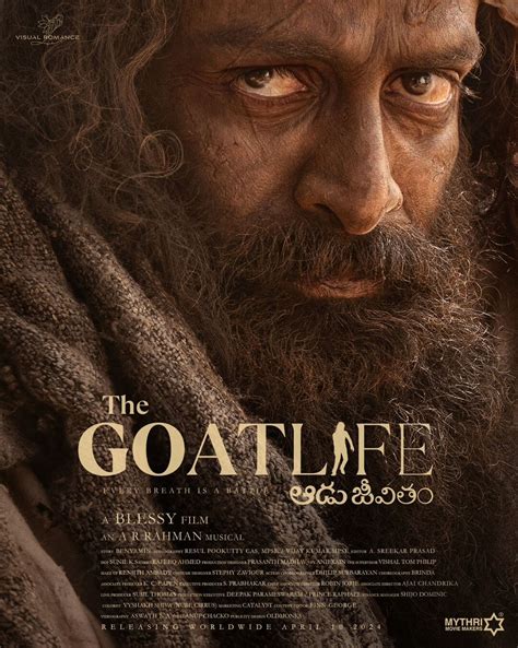 The Goat Life Movie Cast Crew Release Date Story Budget