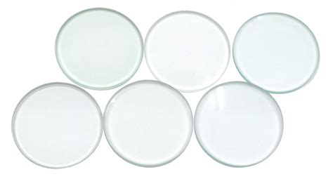 Eisco 6pc Glass Lens Set 1 5 38mm Diameter Double Convex Double Concave Plano Convex