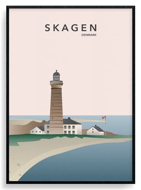 Skagen Fyr Poster