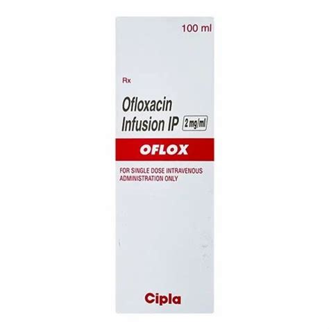Oflox 200mg Infusion at best price in Vadodara by Akshar Pharma | ID ...