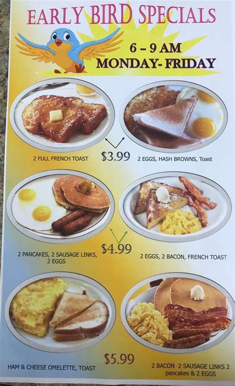 Specials | Lubbock Breakfast House