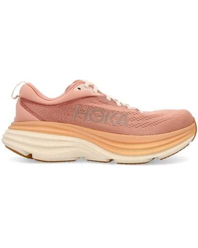 Pink Hoka One One Sneakers For Women Lyst