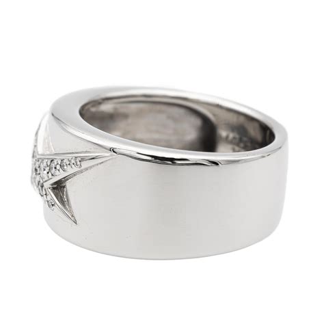 Mauboussin Bague Etoile Or Blanc Diamant Maison Eloe