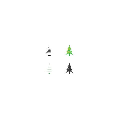 christmas tree vector logo icon illustration 11312471 Vector Art at ...