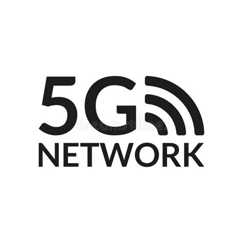 ícone 5g Logotipo De Rede Sem Fio Ou Wifi De Alta Velocidade Símbolo