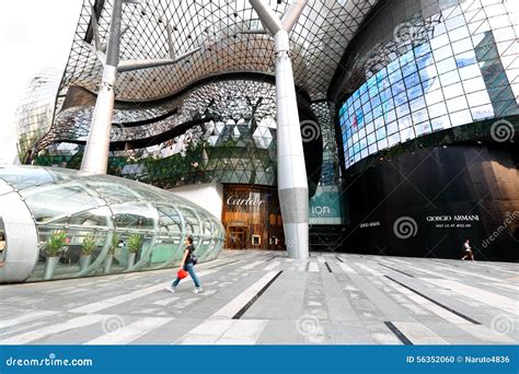 Ion Orchard Shopping Mall Singapore Editorial Image Image Of Evening