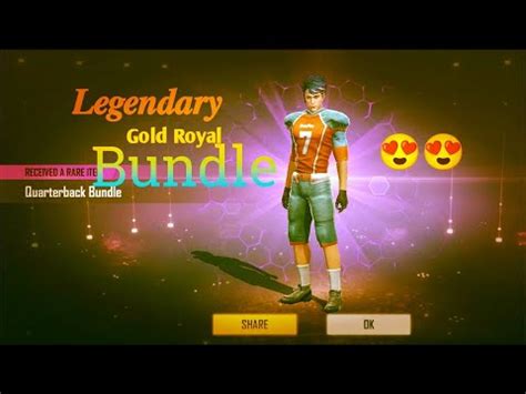 Gold Royal Legendary Bundle Team Cobra Youtube