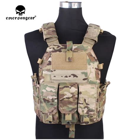 Emersongear chaleco táctico Molle para juego de caza chaleco de