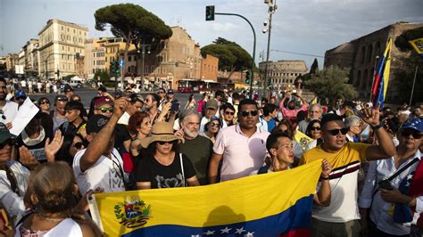 Miles De Venezolanos Salen A Las Calles En Todo El Mundo Contra El