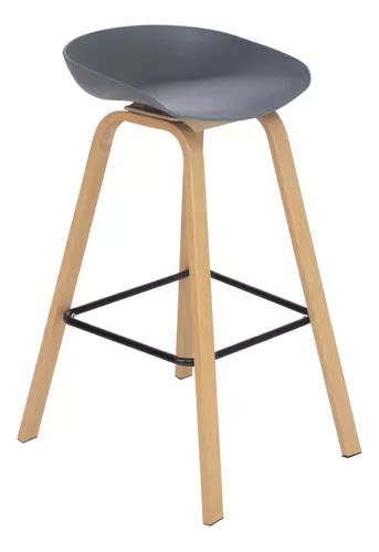 Banqueta Alta Bancada De Cozinha Cassia Mobili 76 Cm Cor Nude