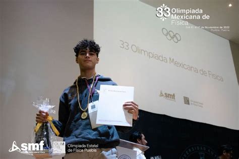 Borrego Recibe Oro En Olimpiada Nacional De F Sica Tecnol Gico