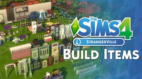 The Sims 4 Strangerville Full Build Items Overview Youtube