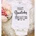 First Grandbaby Custom Pregnancy Announcement Baby Reveal Gift For