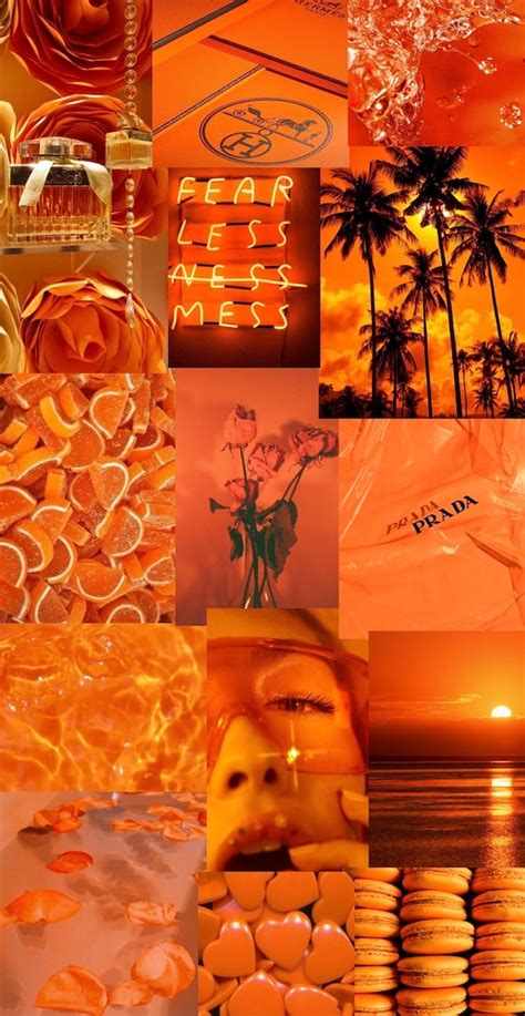 247 Wallpaper Aesthetic Orange free Download - MyWeb