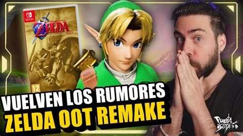 Vuelven Los Rumores Del Remake De Zelda Ocarina Of Time Es Real