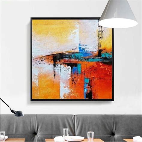 Mintura Handmade Oil Paintings On Canvas Wall Art Decoration Modern