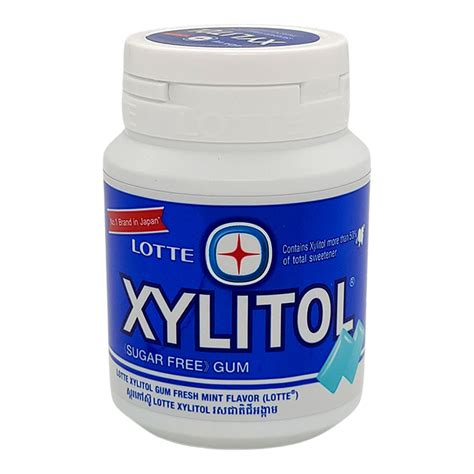 Lotte Xylitol Gum Fresh Mint G