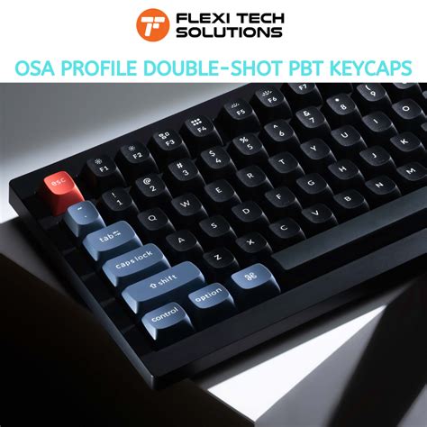 KEYCHRON V1 Hot Swap RGB Fully Assembled Knob Frosted Black