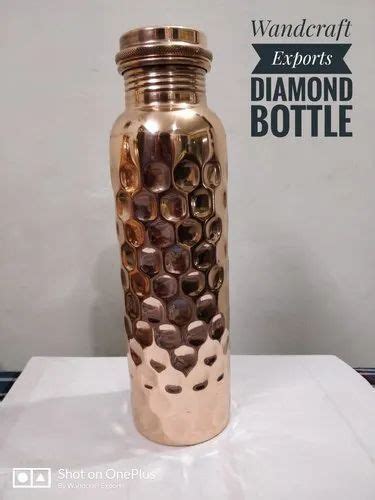 Diamond Copper Water Bottle At Piece Copper Water Storage