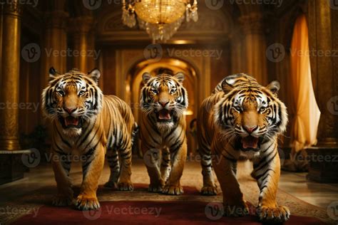 Bengal tiger wallpaper ai generated 33130570 Stock Photo at Vecteezy