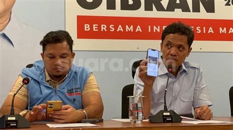 Desak Prabowo Gibran Mundur Tkn Balas Kubu Ganjar Mahfud Ini Orang