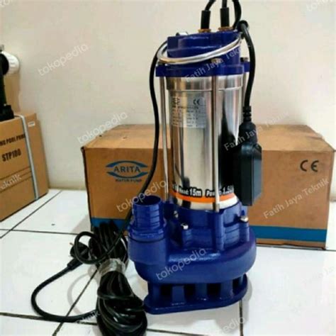 Jual Pompa Celup Air Kotor Otomatis 750 Watt 220V Submersible Pump 2