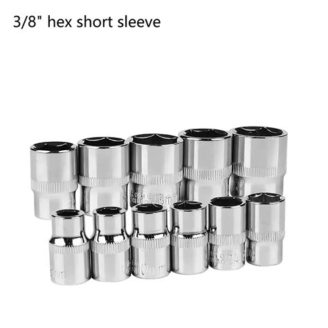 3 8 Multifunctional Universal Sleeve 6 22mm Six Angle Socket Set