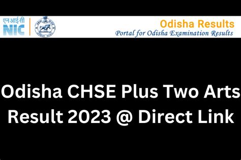 Odisha Chse Plus Two Arts Result Out Soon Direct Link Steps To