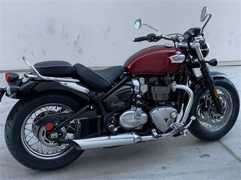 2023 Triumph Bonneville Speedmaster Cordovan Red For Sale In Las Vegas Nv