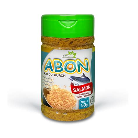 Abon Ikan Salmon SANFOOD INDONESIA