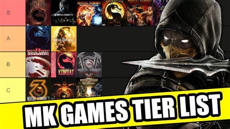 Mortal Kombat Games Tier List All Mortal Kombat Games Ranked Youtube