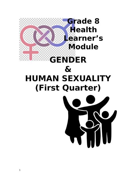 H 8 Q1 Mapeh Grade 8 Health Learners Module Gender And Human