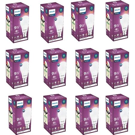 Philips Watts Multipack B Led Cool Day White Led Bulb Pack Of