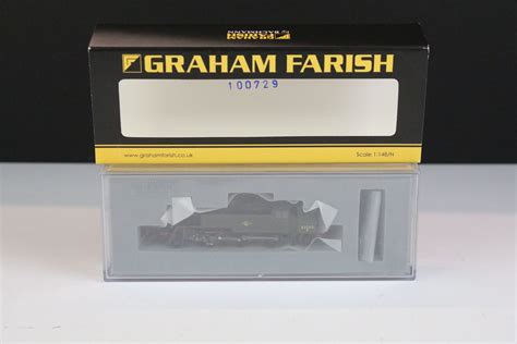 Four Cased Graham Farish By Bachmann N Gauge Locomotives To Include 371