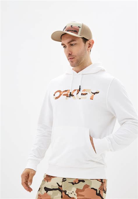 Худи Oakley B1B PO HOODIE, цвет: белый, RTLAAK307101 — купить в ...