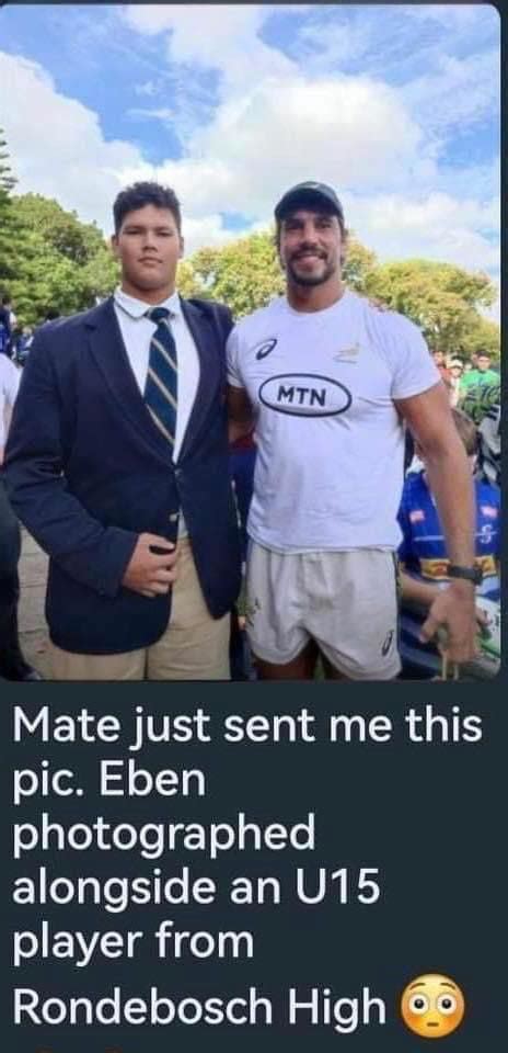 Eben Etzebeth Is Big Very Big Gag