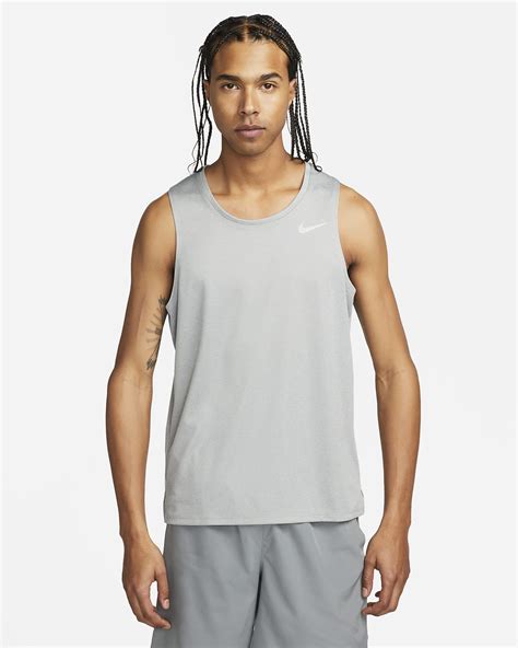 Nike Miler Mens Dri Fit Running Tank Top Nike Au