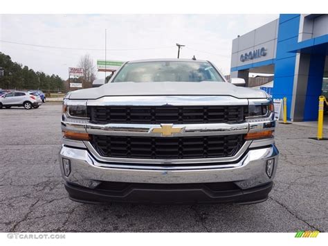 2016 Silver Ice Metallic Chevrolet Silverado 1500 LT Double Cab