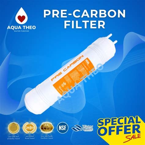 Heat Sell Aqua Theo Water Semter Purifier Filtration Pre Carbon Water Filter Lazada Ph