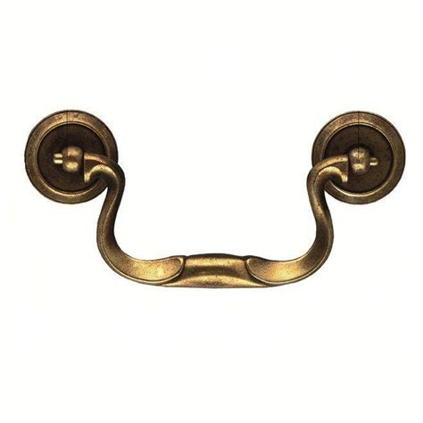 Hickory Hardware 4 In Brown Windsor Antique Furniture Bail Pull