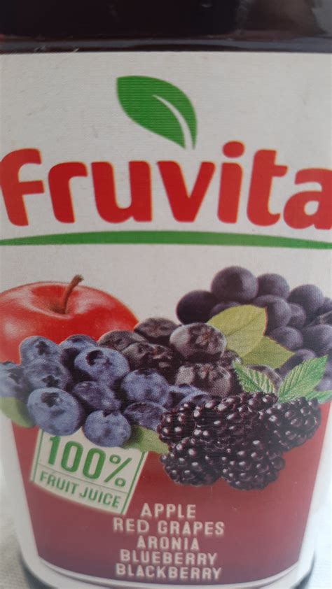 Jabuka Crveno Grozdje Aronija Borovnica Kupina Fruvita 075l