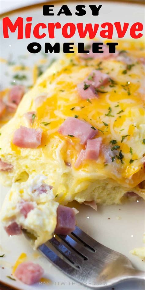 This Microwave Omelet Is A Fast And Easy Way To Make A Delicious Meal