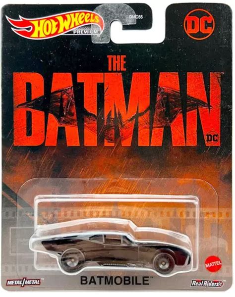 1 64 HOT WHEELS Premium 2022 The Batman Batmobile GRL75 DMC55 13 82