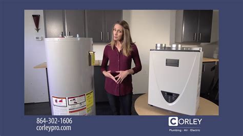 What Is The Difference Between Tankless Vs Conventional Water Heaters Youtube