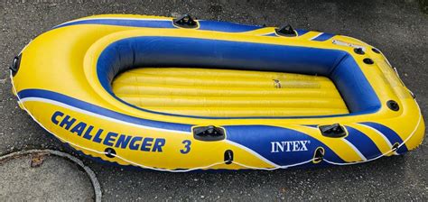 Gummiboot INTEX Challenger 3 Inkl 2Ruder Pumpe 2Kissen Kaufen Auf