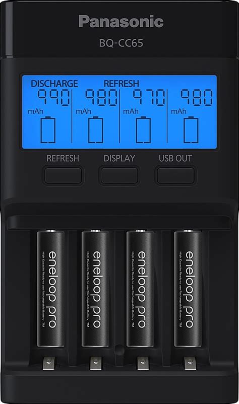 Panasonic Eneloop Rechargeable Aaa Batteries Pack With Position