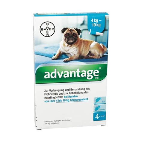 Advantage 100 mg Lösung zum Auftropfen auf Haut für Hunde