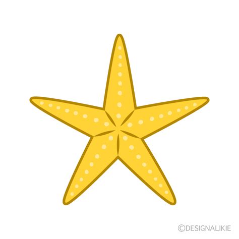 Estrella De Mar Amarilla Gratis Dibujos Animados Im Geneillustoon Es