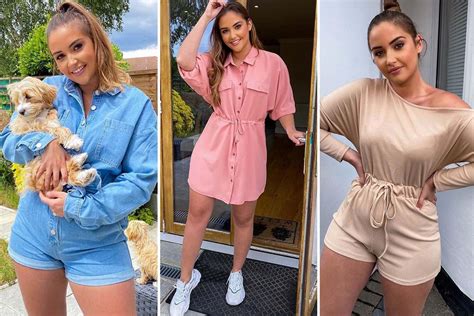 Jacqueline Jossa Shows Off Her Legs As She Models Her Latest In The Style Range During Lockdown