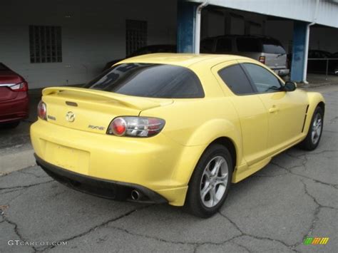 Lightning Yellow 2004 Mazda Rx 8 Sport Exterior Photo 73451888